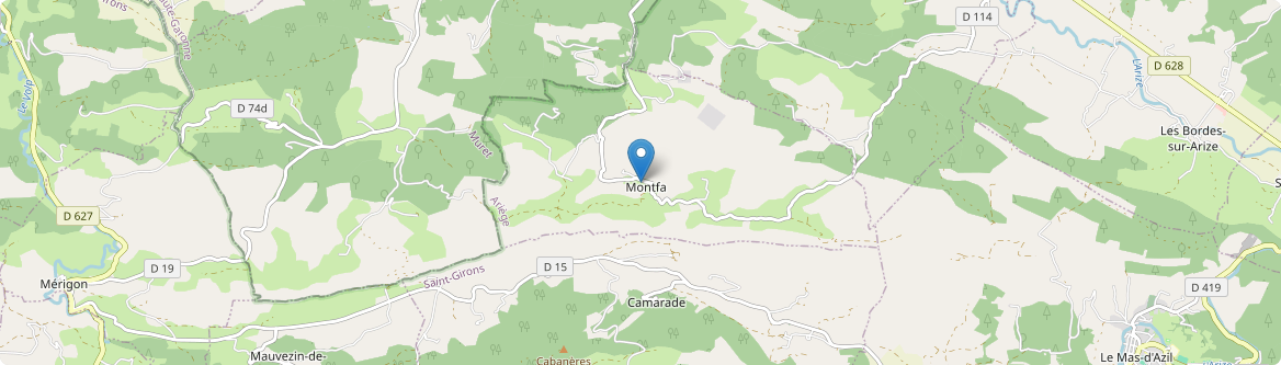 Montfa - Carte