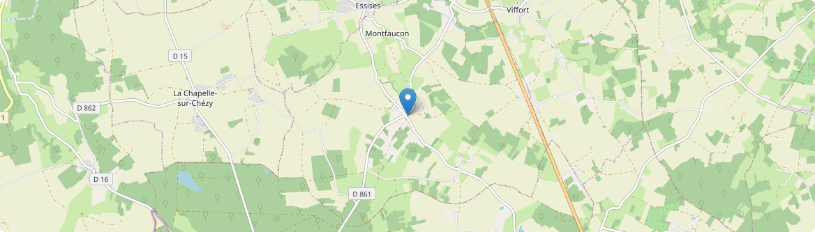 Montfaucon - Carte