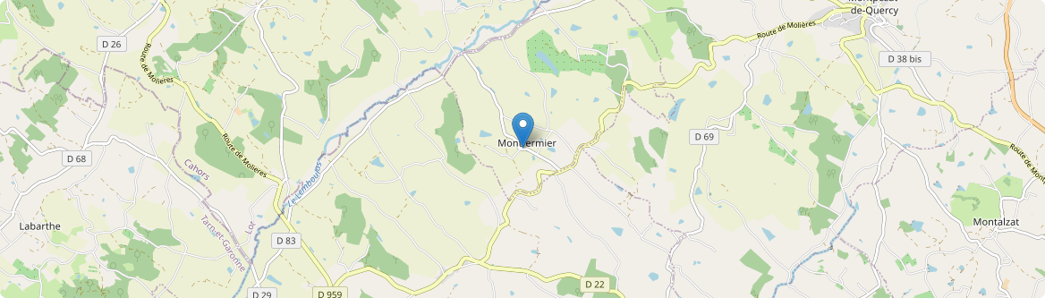 Montfermier - Carte