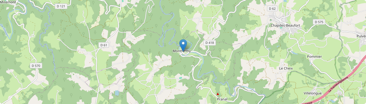 Montfermy - Carte