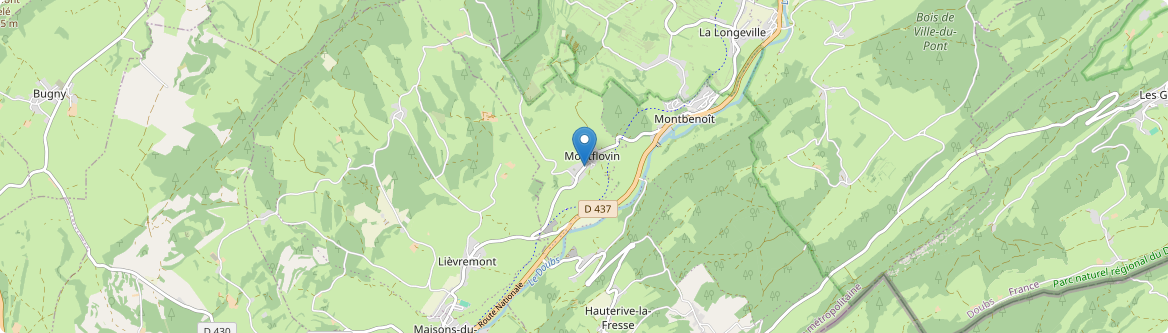 Montflovin - Carte
