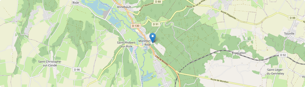 Montfort-sur-Risle - Carte