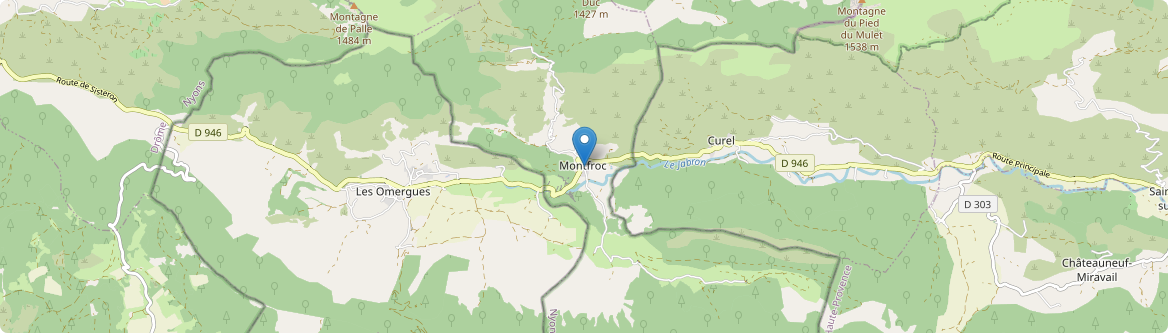 Montfroc - Carte