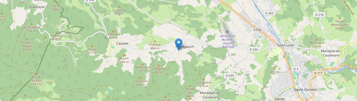 Montgauch - Carte