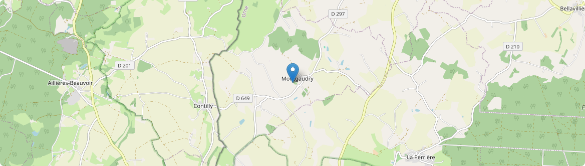 Montgaudry - Carte