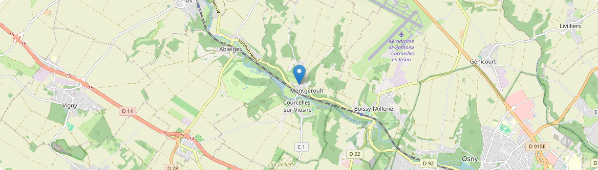 Montgeroult - Carte