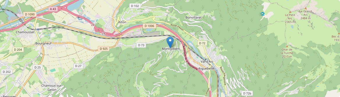 Montgilbert - Carte
