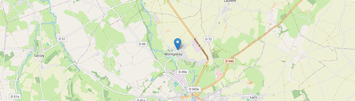 Montgivray - Carte
