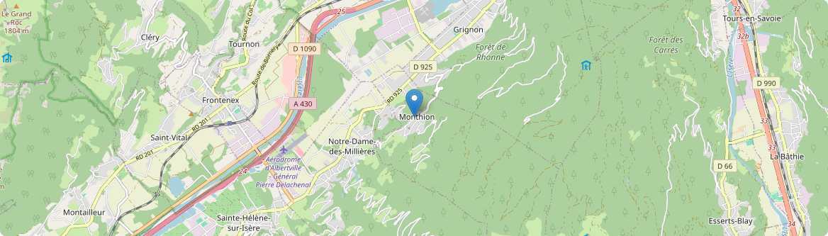 Monthion - Carte