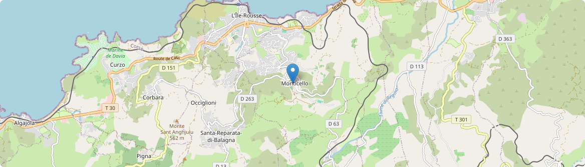Monticello - Carte