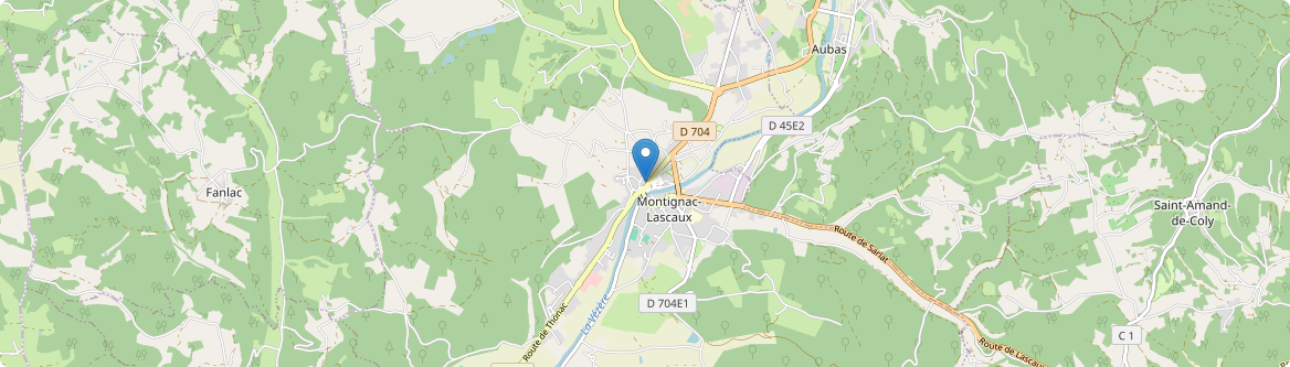 Montignac-Lascaux - Carte