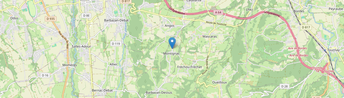 Montignac - Carte