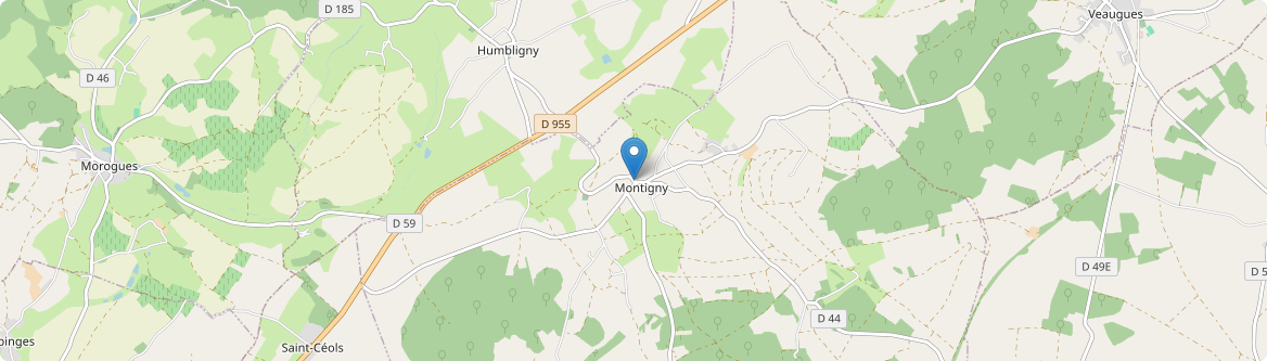 Montigny - Carte