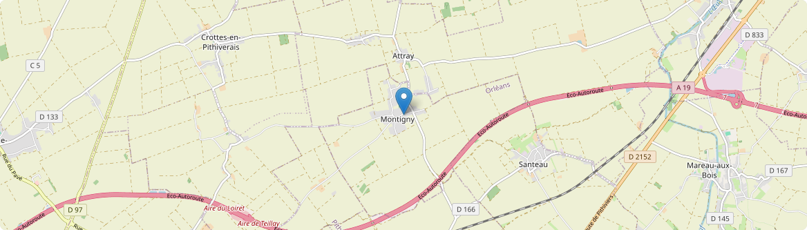 Montigny - Carte