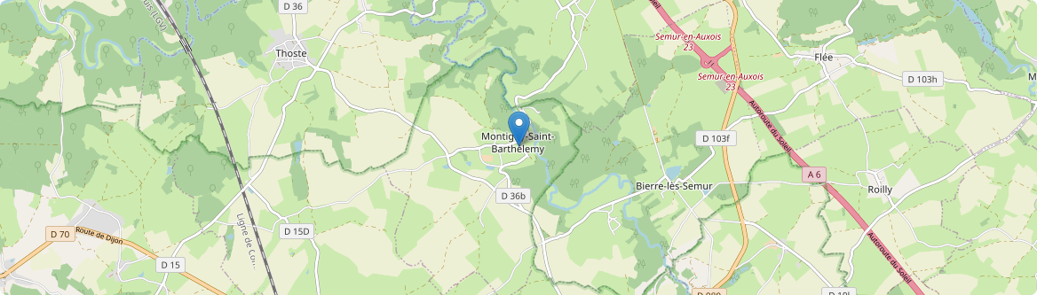 Montigny-Saint-Barthélemy - Carte