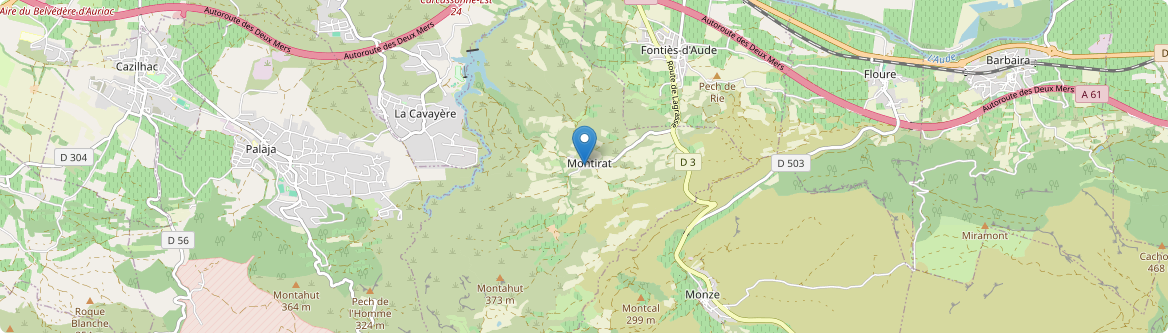 Montirat - Carte