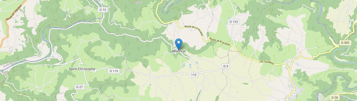 Montirat - Carte