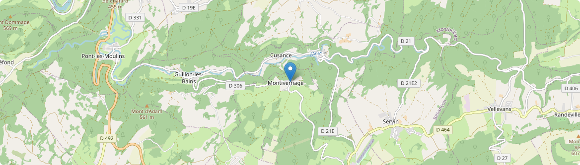 Montivernage - Carte