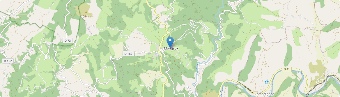Montjaux - Carte
