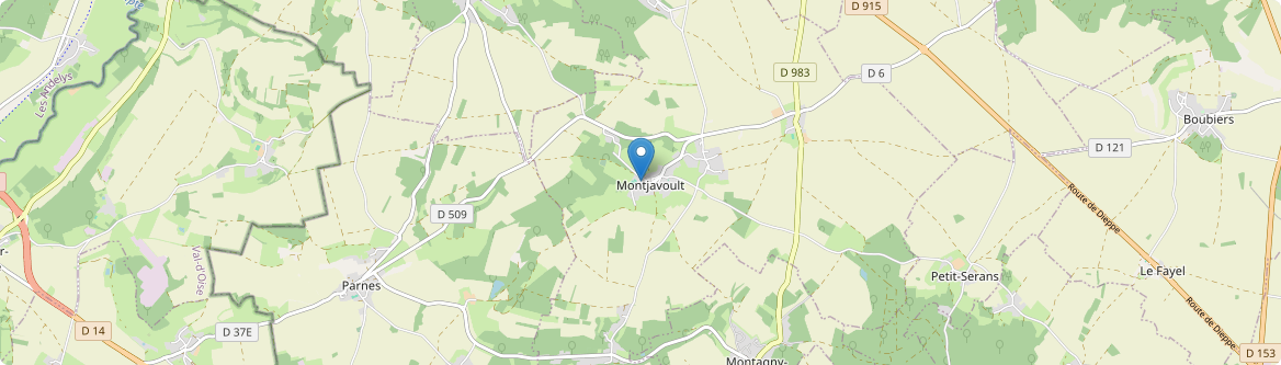 Montjavoult - Carte