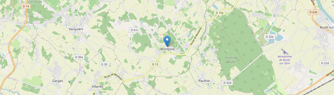 Montjoire - Carte