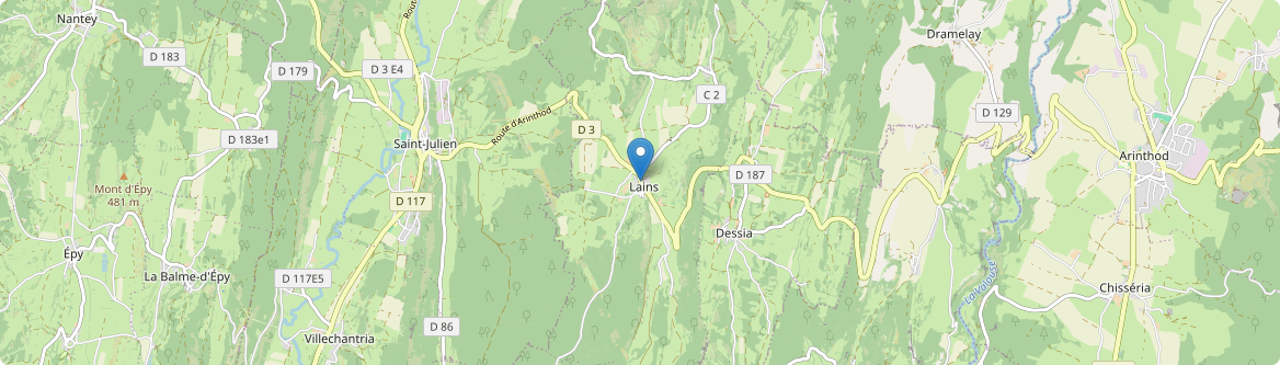 Montlainsia - Carte