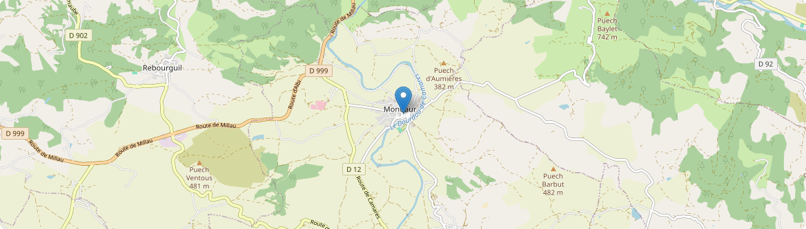 Montlaur - Carte