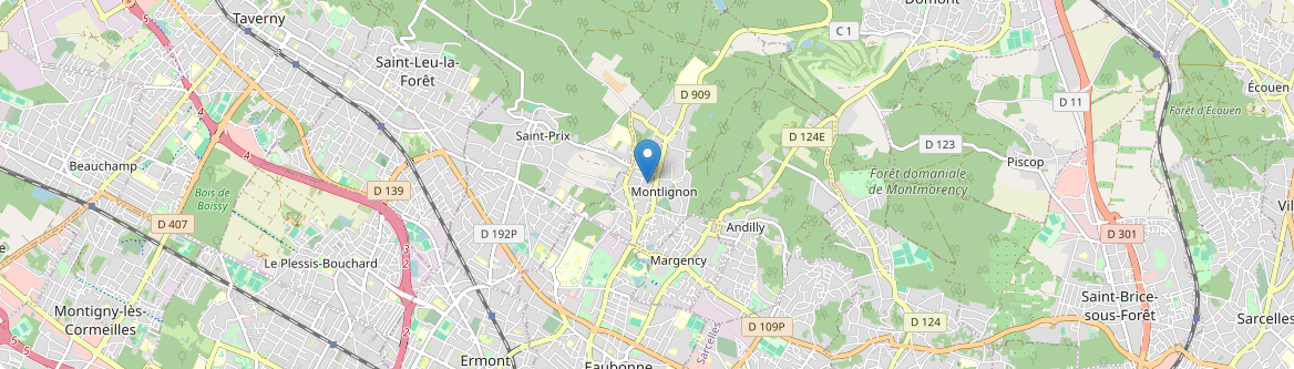 Montlignon - Carte