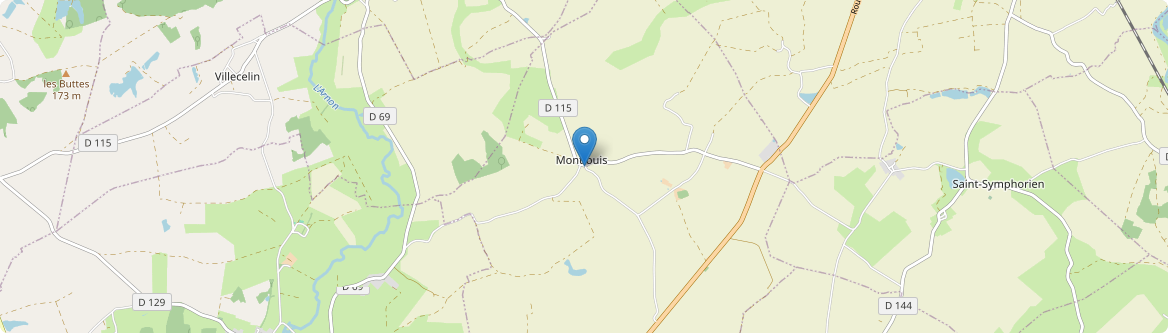 Montlouis - Carte