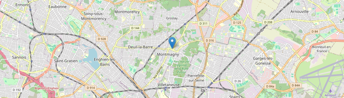 Montmagny - Carte