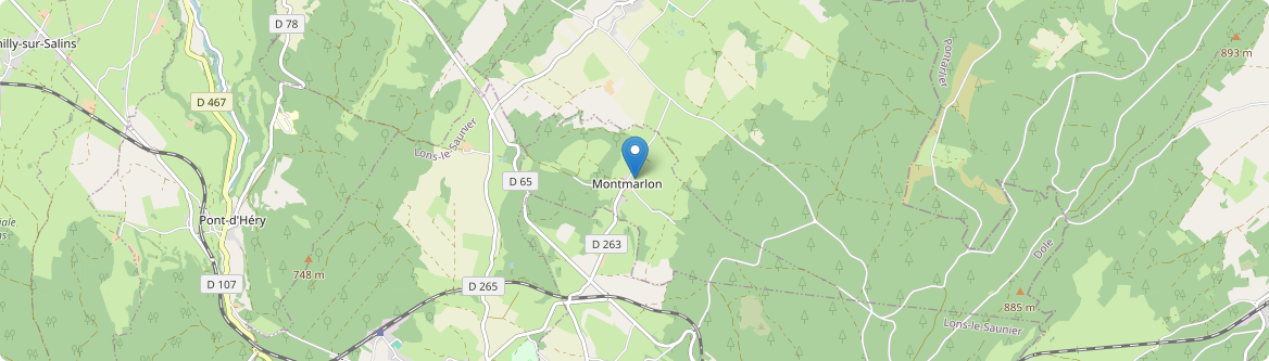 Montmarlon - Carte