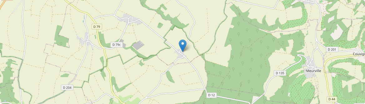 Montmartin-le-Haut - Carte