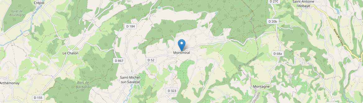 Montmiral - Carte