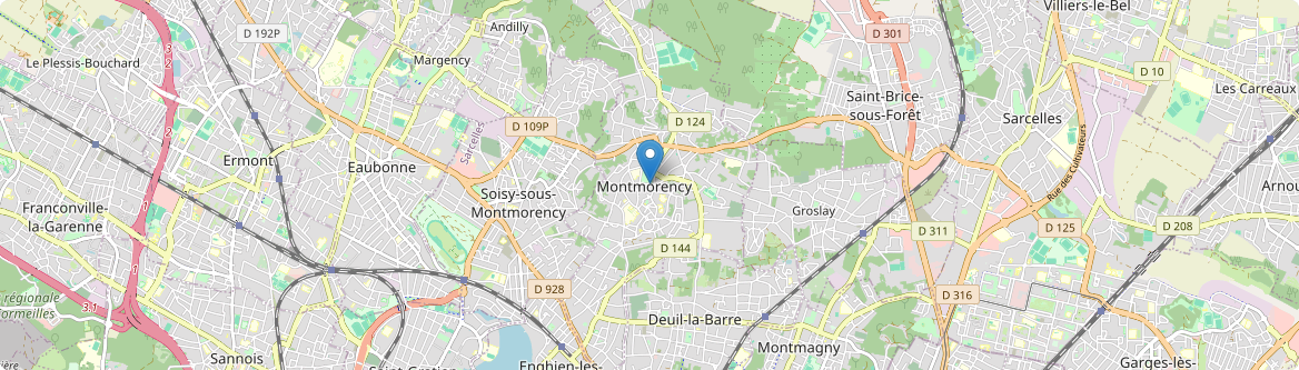 Montmorency - Carte