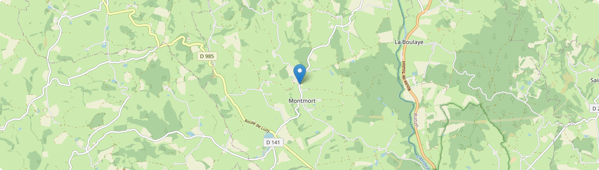 Montmort - Carte