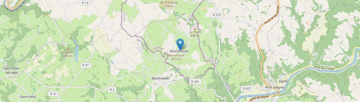 Montmurat - Carte