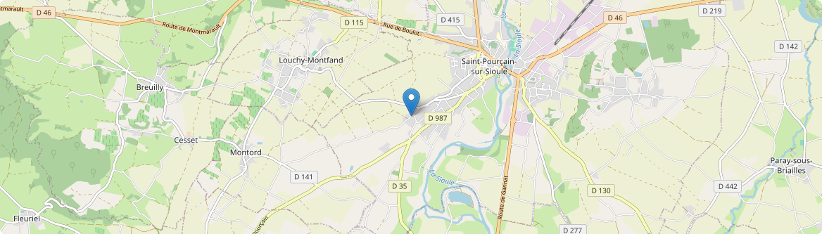 Montord - Carte