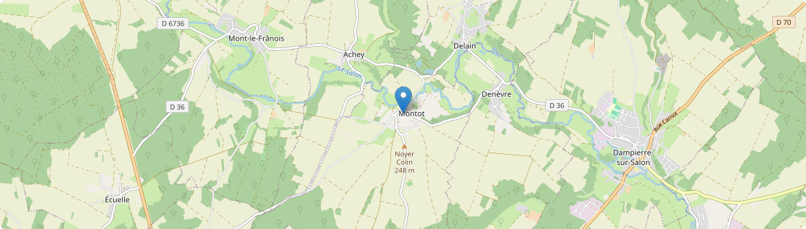 Montot - Carte