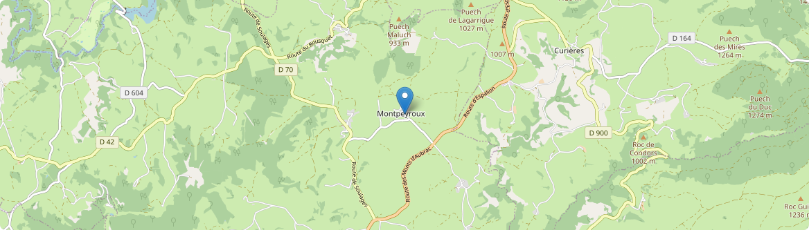 Montpeyroux - Carte