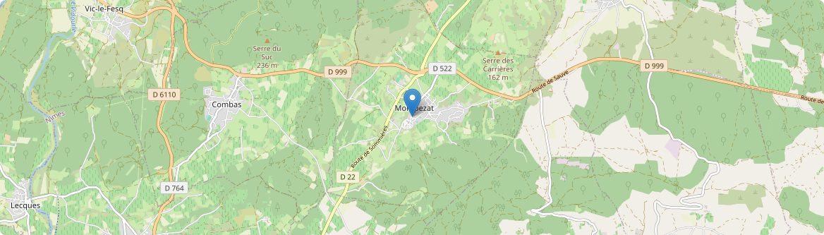 Montpezat - Carte