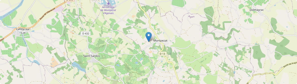 Montpezat - Carte