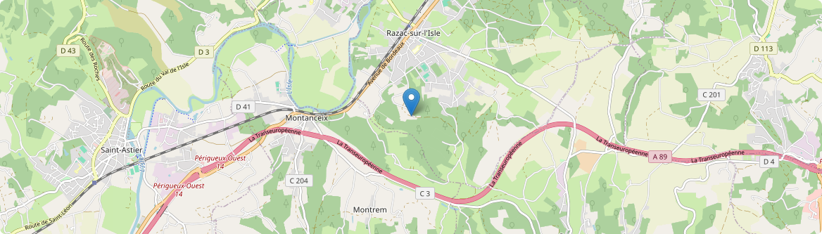 Montrem - Carte