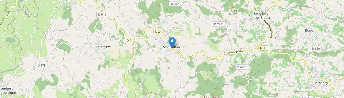Montrottier - Carte