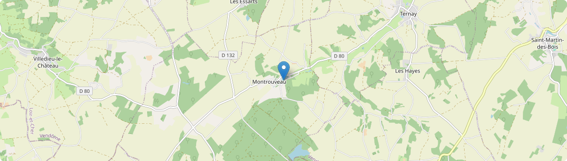 Montrouveau - Carte