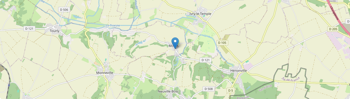 Monts - Carte