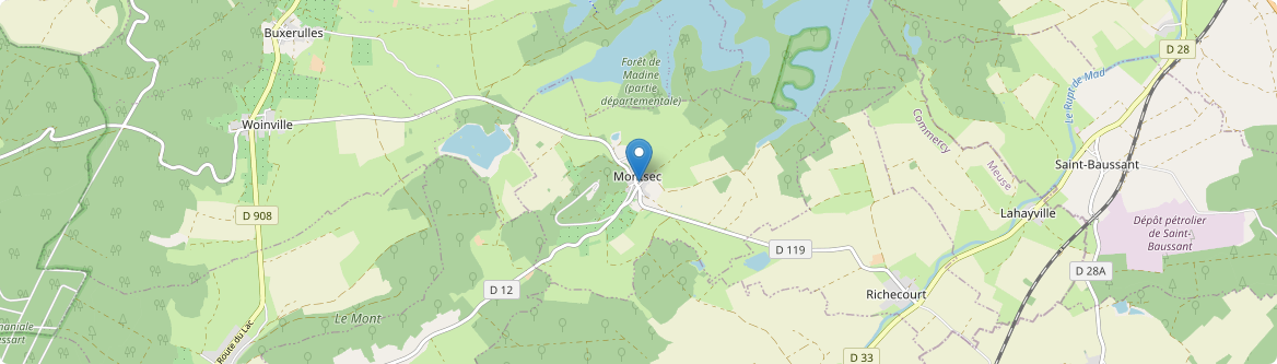 Montsec - Carte