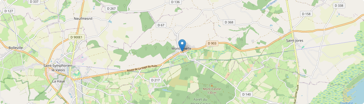 Montsenelle - Carte