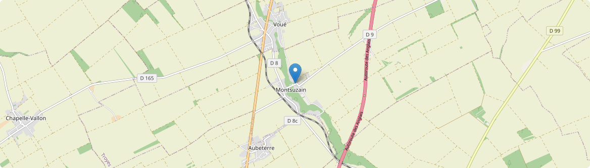 Montsuzain - Carte