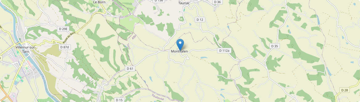 Montvalen - Carte