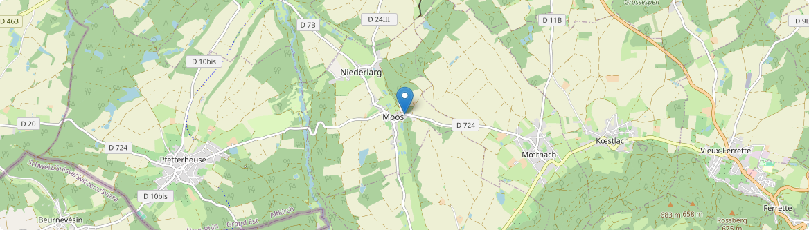 Mooslargue - Carte